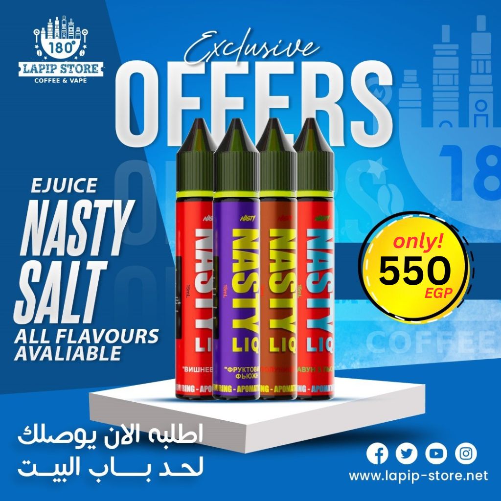 Liquid - Nasty Salt 30ml